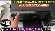 How To Get Password in Epson L3250, L3150, L3256, L3156, L3252 , Epson Printer WiFi Password