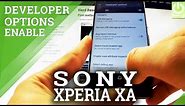 Developer Options in SONY Xperia XA F3111 - Enable USB Debugging