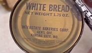 Opening 60 year old canned bread