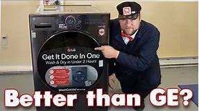 BETTER THAN GE? The LG All in One Washer Dryer Combo: Test, Teardown & Review