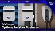 AC Charger Options for Your Business | Ford Pro™