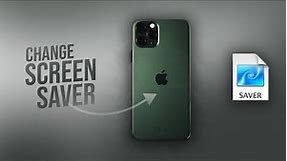 How to Change Screen Saver in iPhone (tutorial)