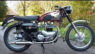 Matchless G12 Restored Motorcycle from 1960