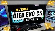 LG 42-inch OLED evo C3 Review : The Perfect 4K PC Gaming Monitor ? 2023 OLED42C3PUA