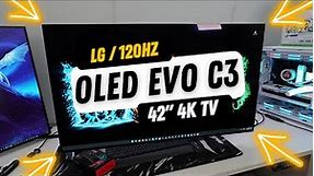 LG 42-inch OLED evo C3 Review : The Perfect 4K PC Gaming Monitor ? 2023 OLED42C3PUA