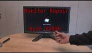 HOW TO: Easy Monitor Repair Acer X203H