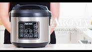 AROMA® 20-Cup (Cooked) / 5Qt. Digital Rice & Grain Multicooker [ARC-150SB]