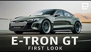 Audi E-Tron GT First Look: Fast and beautiful