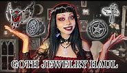 Gothic on a *BUDGET*! My Jewelry Collection + Haul ft. GTHIC