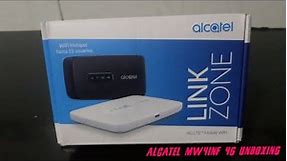 Módem Wifi Alcatel Link Zone Mw41nf 4G Lte Unboxing