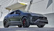 Lamborghini URUS MATTE - BLACK - BULL Interior Exterior Start Up Sound at Prestige Imports Miami