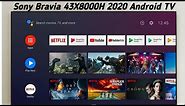 Sony Bravia 43X8000H 2020 Android TV