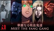 Vampires of Castlevania: Meet the Fang Gang | Netflix Anime