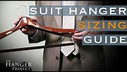 How to Choose the Correct Hanger Size for Your Suits