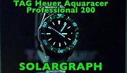 Tag Heuer Solargraph Aquaracer Professional 200 Solar Quartz Review with TH50.00 Movement