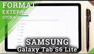 How to Format SD Card in Samsung Galaxy Tab S6 Lite – Erase External Storage