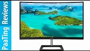 Philips 325E1C 32" Surper-Curved Frameless Monitor, Quad HD 2K ✅ (Review)