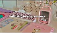 unboxing new ipad accessories 🎐 | cute and aesthetic haul