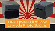 DNP QW410 is the smallest photo booth printer I would buy.