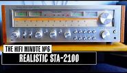 Most Powerful Stereo Receiver Ever by Realistic / STA-2100