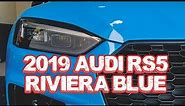 2019 Audi RS5 Riviera Blue Custom Order Color Walkaround