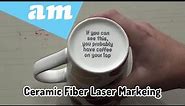 Permanent Ceramic Colour Marking by Fiber Laser Markeing Paper for Dinnerware, Sanitaryware