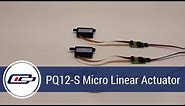 PQ12-S Micro Linear Actuator Product Overview