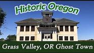 Grass Valley, Oregon Ghost Town - Tour #2 PART 1 - Historic Abandoned Buildings in Oregon!
