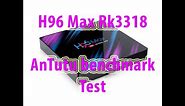 H96 Max 4K Ultra HD Rk3318 AnTuTu Benchmark Test Score