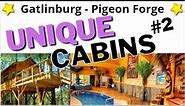 Unique Cabin Rentals - Gatlinburg, Pigeon Forge, TN - Part 2 -Unbelievable Amenities!