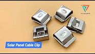 Stainless Steel Solar Cable Clips PVM-CC-04 Product video 02