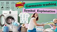 Garments washing symbols & clothing labels - A Guide to Laundry Symbols