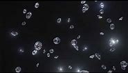 PLEX - FREE 4K & HD Stock Footage & Animation - Diamonds falling looping background. No Copyright