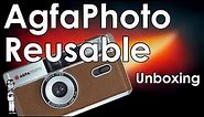 AgfaPhoto Reusable 35mm Film Camera Unboxing and First Impressions