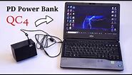 How to charge Laptop using PD Power Bank