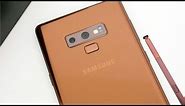 Samsung Galaxy Note 9 Metallic Copper Retail Unboxing & Impressions!