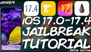 iOS 17.0 - 17.4 JAILBREAK TUTORIAL: How To Jailbreak Your iOS / iPadOS 17 ARM64 Device With TWEAKS!