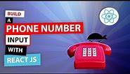 Phone number formatting in React JS (From scratch)