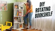 DIY Rotating Bookcase