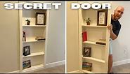 How to Build a Hidden Bookcase Door and Have it Look AMAZING