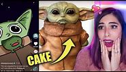 Reacting to the FUNNIEST Baby Yoda Memes
