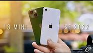 iPhone 13 mini vs iPhone SE (2022) with Camera Test Comparison