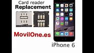 SIM card reader replacement iPhone 6