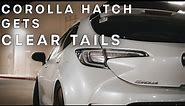 COROLLA HATCHBACK GETS CLEAR TAILS