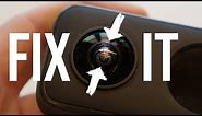 Insta360 lens scratch repair | How to fix it!
