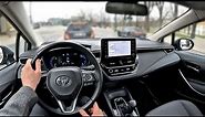 2021 Toyota Corolla sedan [ Active ] 1.8l Hybrid e-CVT | POV Test Drive