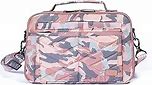 Lug Women's RFID Top Handle Crossbody Bag-Scoop 2, Camo Rose, Large