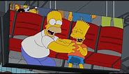 The simpsons homer makes bart wets his pants scene