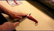 How to cut an octopus for sushi