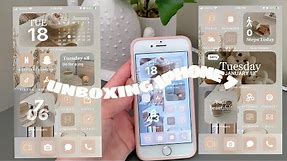 ~ Unboxing the iphone 7 ~ Aesthetic! ~ | beiigerts